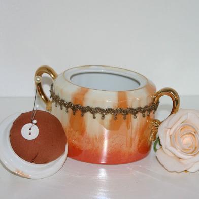 Gufechüssi, Nähnadelkissen, Upcyclingidee, Nadelkissen, Stecknadelbox