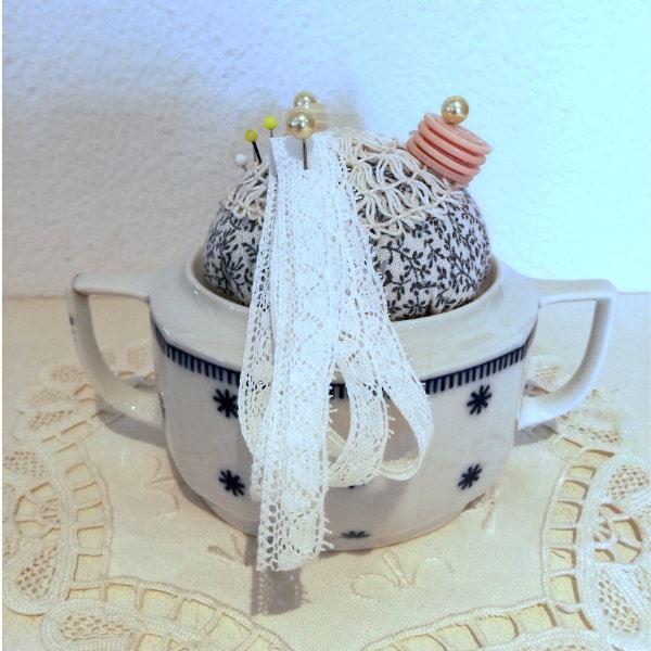 Gufechüssi, Nähnadelkissen, Upcyclingidee, Nadelkissen, Stecknadelbox