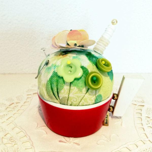 Gufechüssi, Nähnadelkissen, Upcyclingidee, Nadelkissen, Stecknadelbox