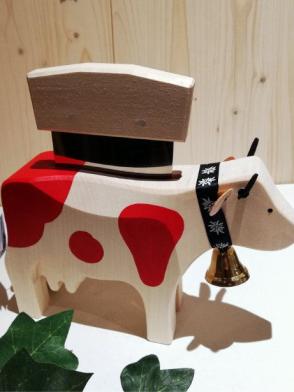 Käsemesser Trauffer, gross, Fleckvieh