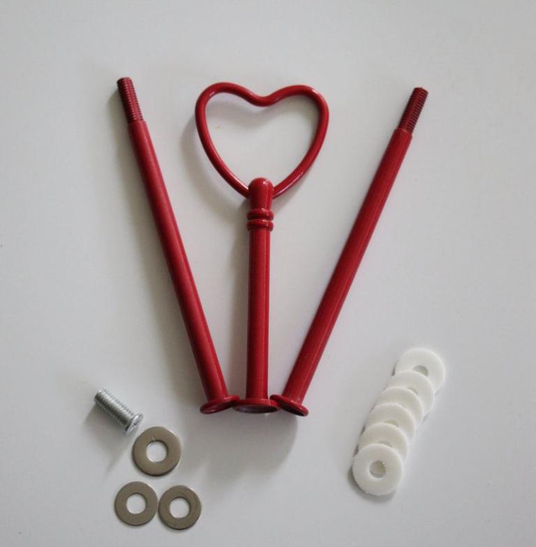 Etagèrenstange Herzform