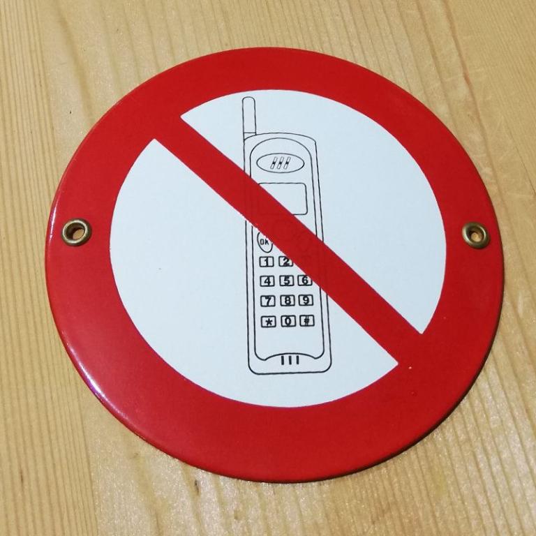 Mobile verboten
