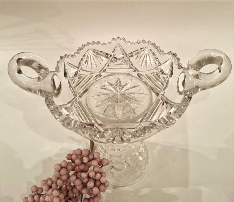 Kristallglasschale upcycling